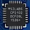 A Silicon Labs CP2102 Chip