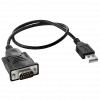 An image of an Insignia™ - 1.3 foot USB-to-RS-232 (DB9) PDA/Serial Adapter Cable
